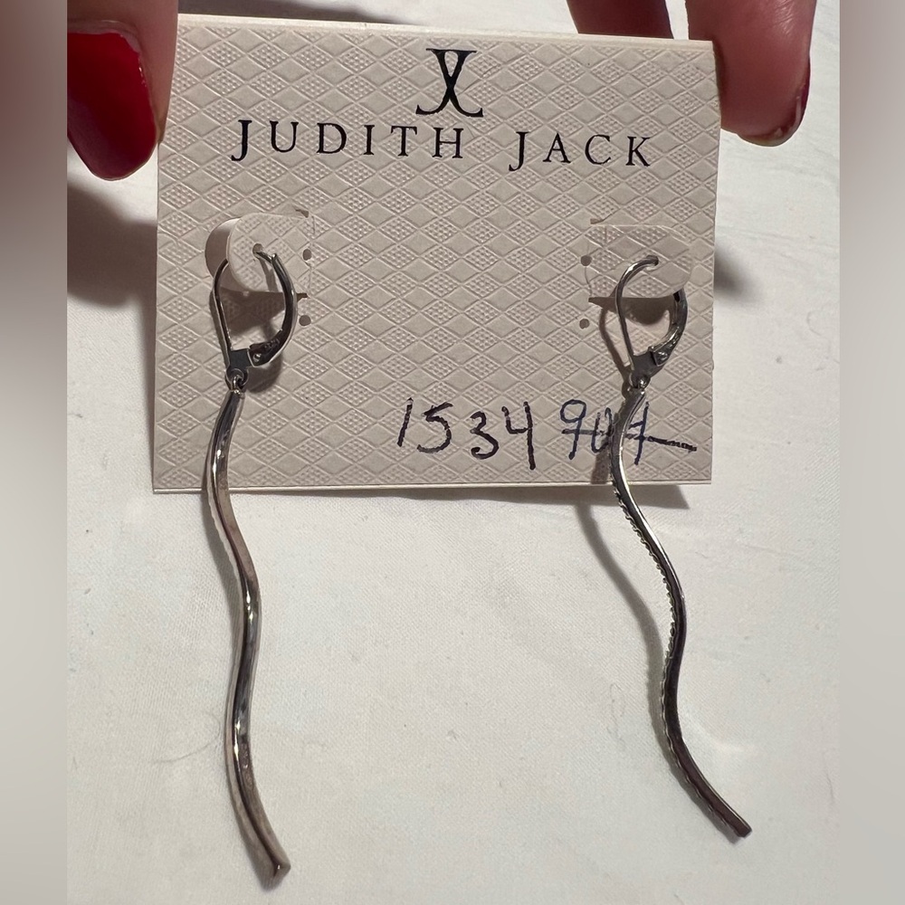 Judith Jack 925 Silver Earrings